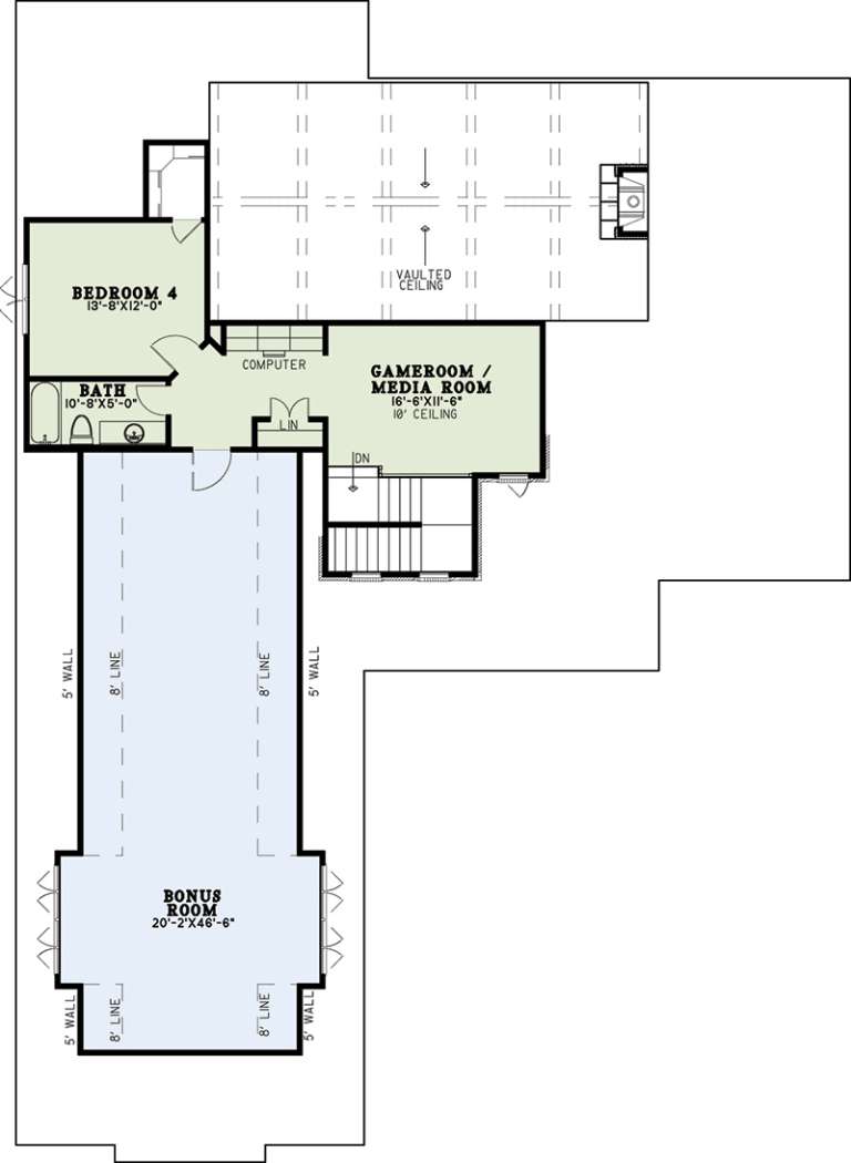 House Plan House Plan #19009 Drawing 2