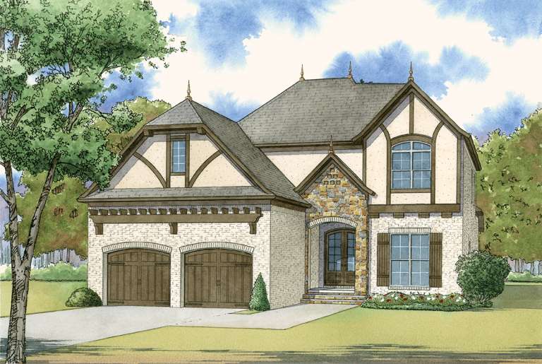 House Plan House Plan #19010 Front Elevation