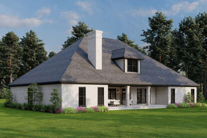Traditional House Plan #8318-00070 Elevation Photo