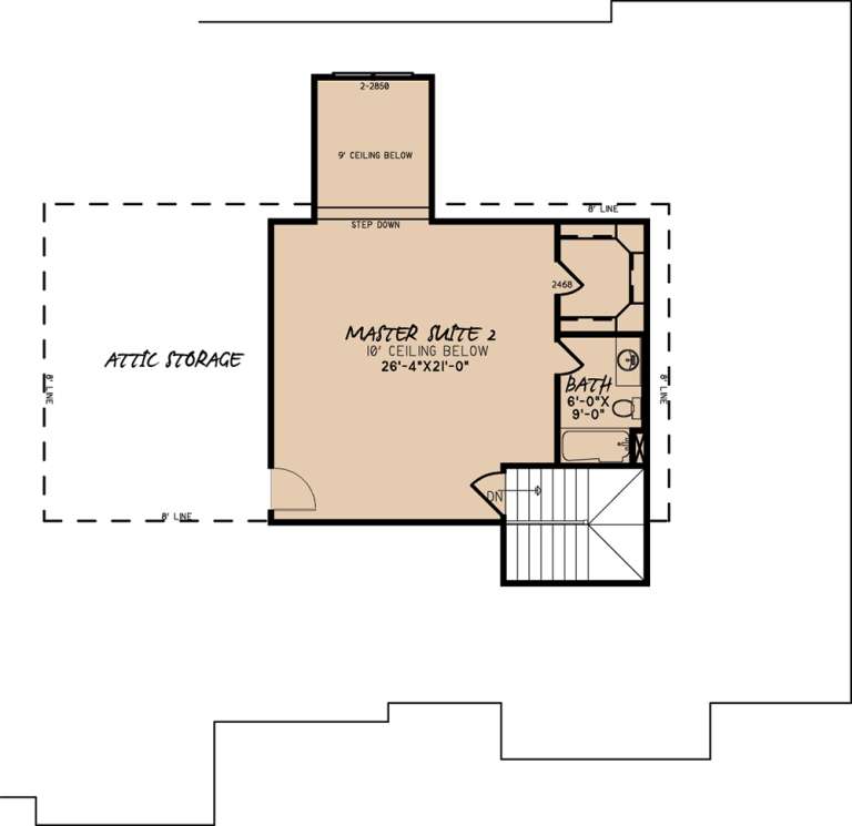 House Plan House Plan #19011 Drawing 2
