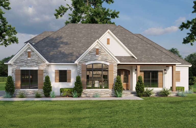 House Plan House Plan #19012 Front Elevation 