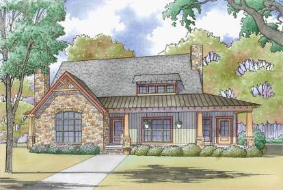 Country House Plan #8318-00072 Elevation Photo