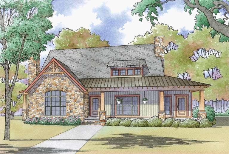 House Plan House Plan #19013 Front Elevation