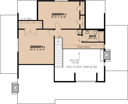 Second Floor for House Plan #8318-00072