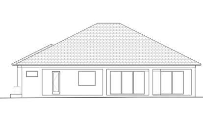 Florida House Plan #207-00062 Elevation Photo