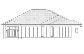 Coastal House Plan #207-00063 Elevation Photo
