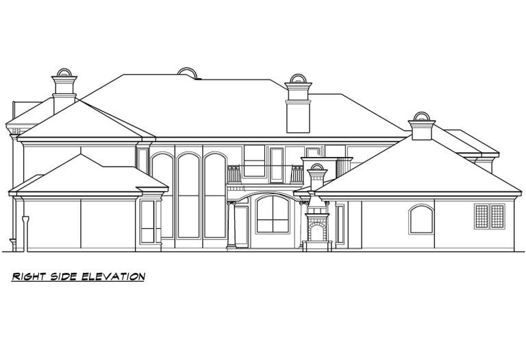Luxury House Plan #5445-00295 Additional Photo