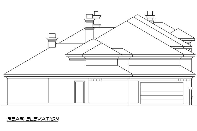 Luxury House Plan #5445-00295 Additional Photo