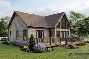 Cottage House Plan #940-00077 Elevation Photo