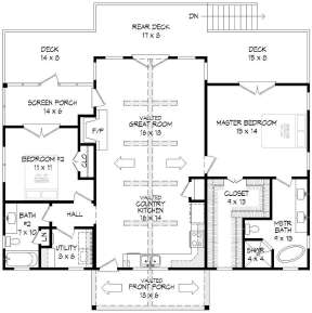 Main Floor for House Plan #940-00077