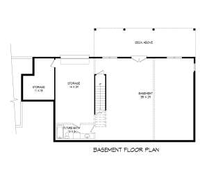 Basement  for House Plan #940-00079
