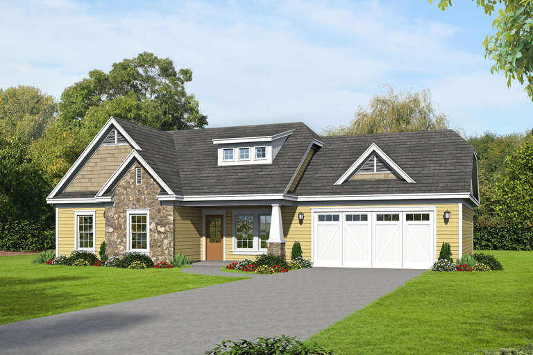 House Plan House Plan #19028 Front Elevation