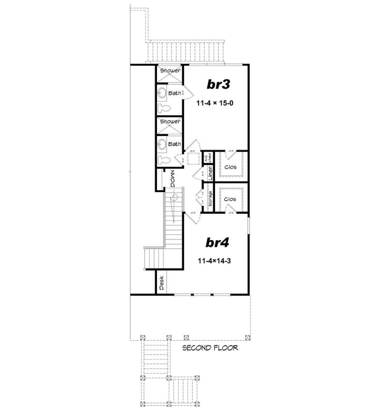 House Plan House Plan #19029 Drawing 2