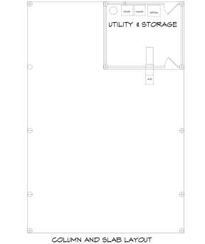 Storage/Carport for House Plan #940-00082