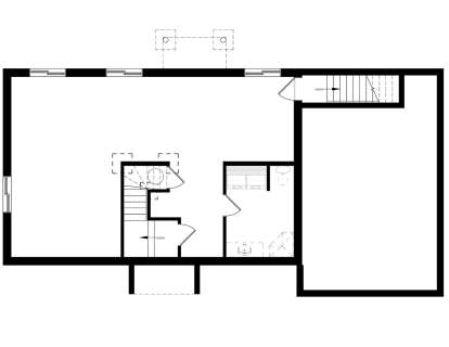 Basement  for House Plan #034-01137