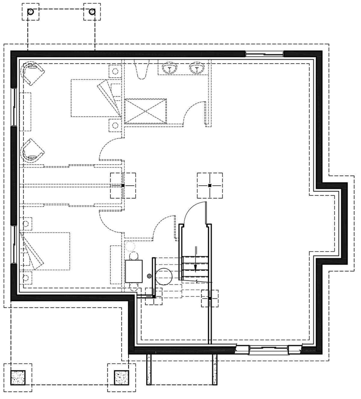 Basement  for House Plan #034-01138
