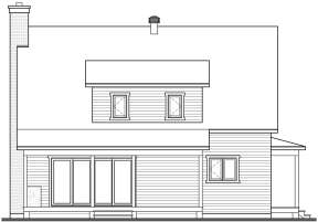 Traditional House Plan #034-01141 Elevation Photo