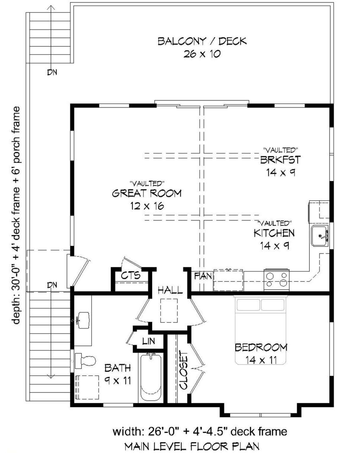 Main Floor for House Plan #940-00083