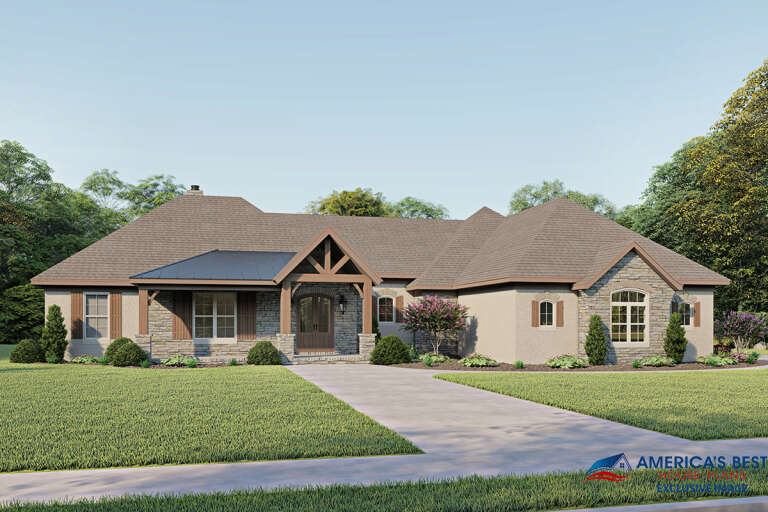 House Plan House Plan #19037 Front Elevation 