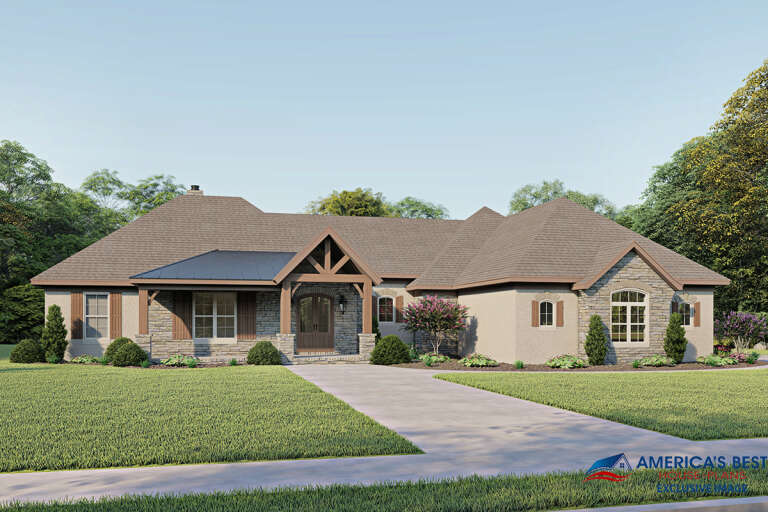 House Plan House Plan #19037 Front Elevation