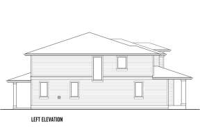 Prairie House Plan #9488-00001 Elevation Photo