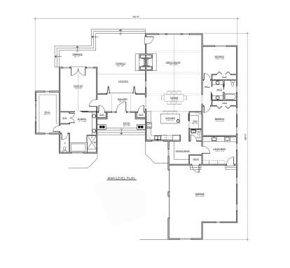 Floorplan 1 for House Plan #8504-00122