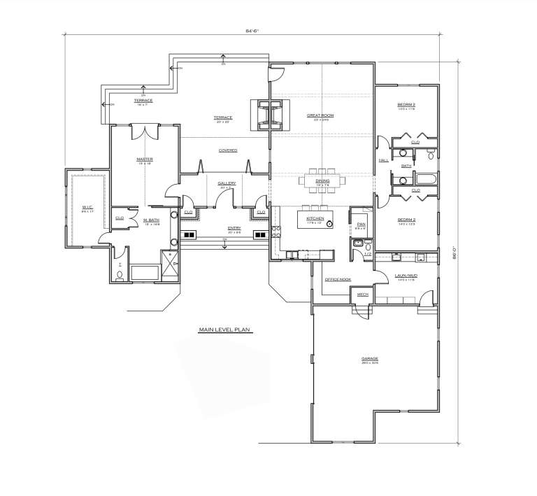House Plan House Plan #19039 Drawing 1
