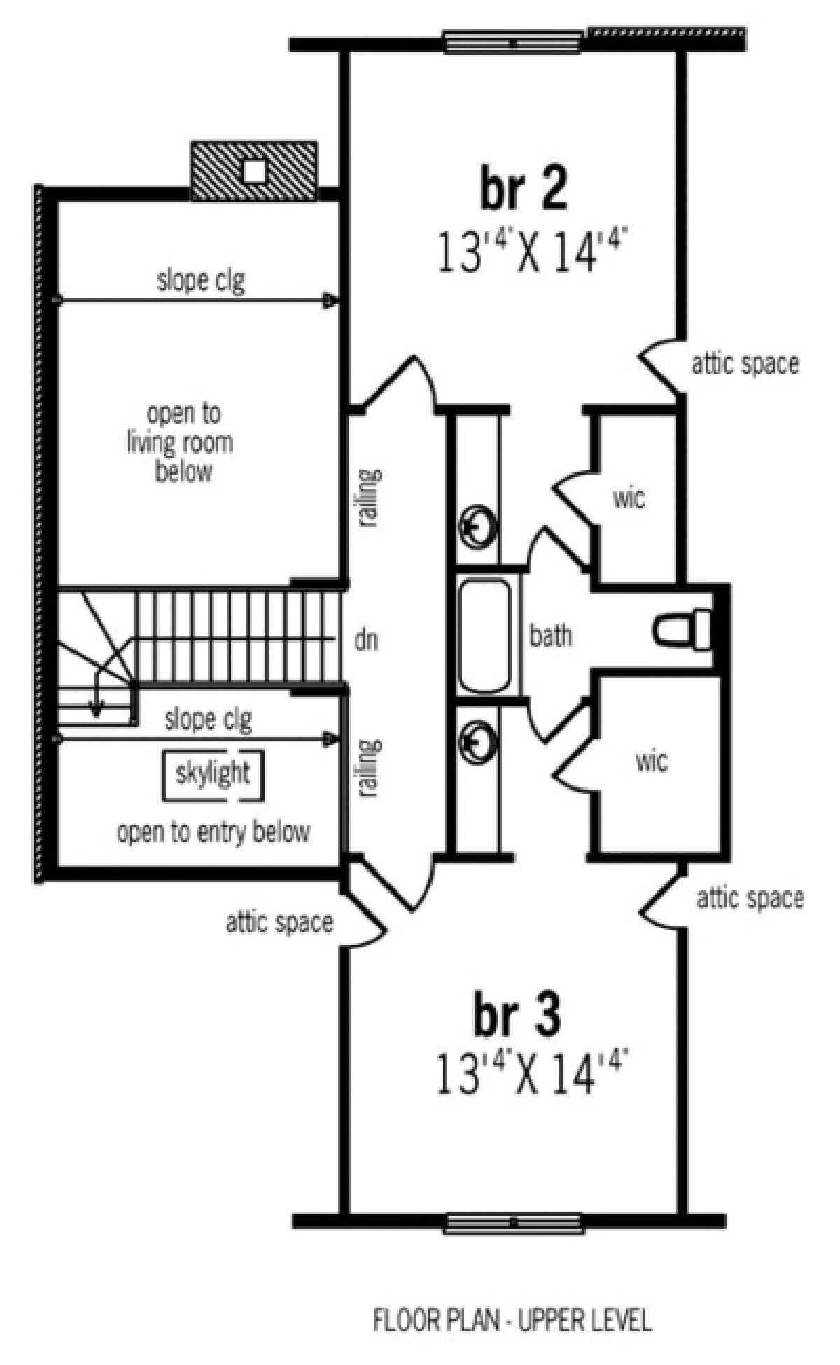 Floorplan 2 for House Plan #048-00150