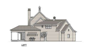 Modern Farmhouse House Plan #3125-00021 Elevation Photo