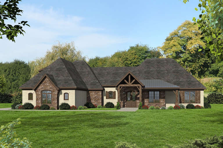 House Plan House Plan #19043 Front Elevation