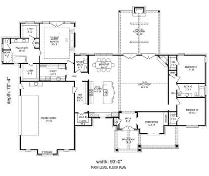 Main Floor for House Plan #940-00085
