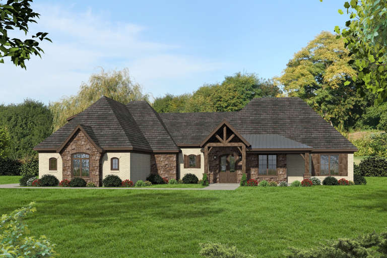 House Plan House Plan #19045 Front Elevation