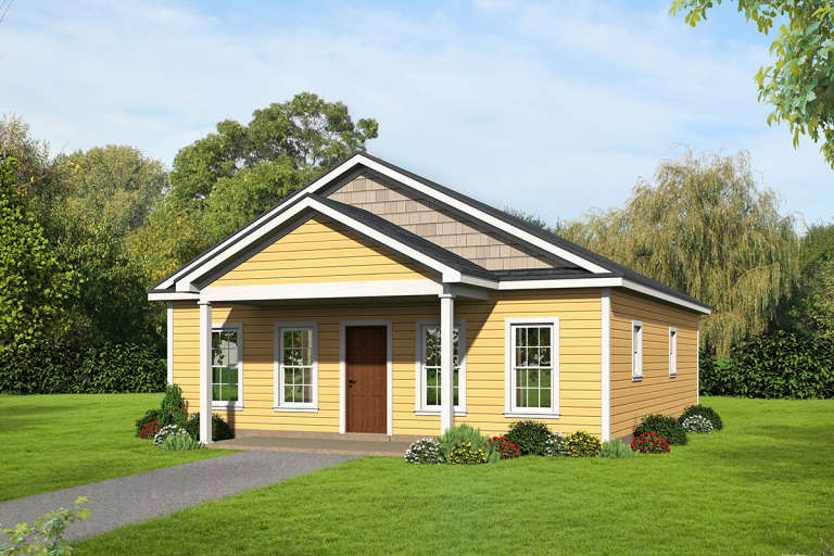 House Plan House Plan #19046 Front Elevation