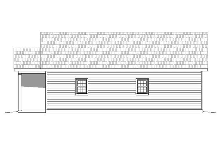 Narrow Lot House Plan #940-00088 Elevation Photo
