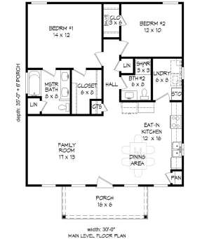 Main Floor for House Plan #940-00088