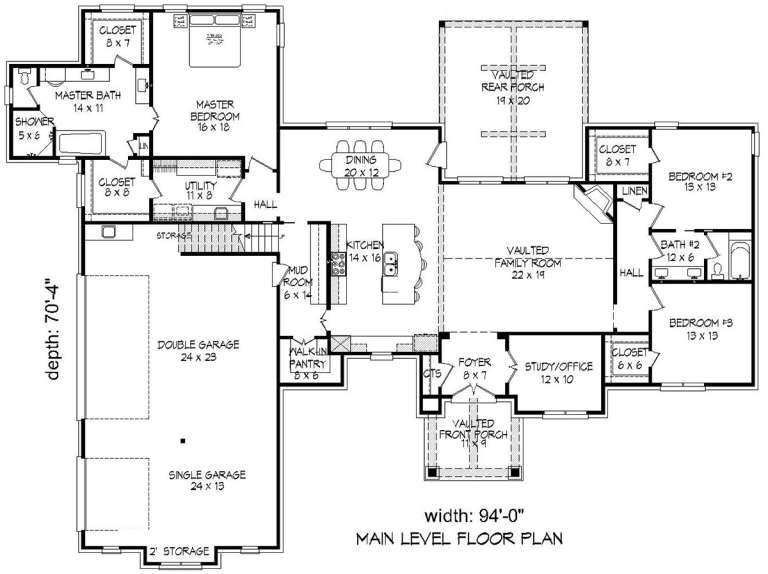 House Plan House Plan #19048 Drawing 1
