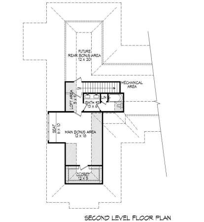 Second Floor for House Plan #940-00090