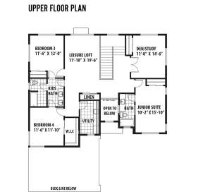 Second Floor for House Plan #9488-00004