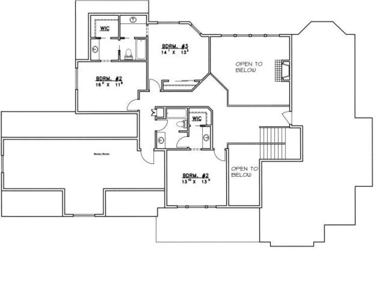 House Plan House Plan #1905 Drawing 2