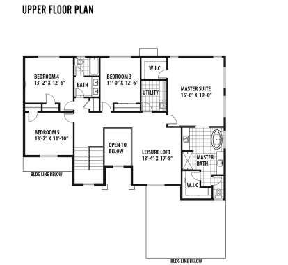 Second Floor for House Plan #9488-00005
