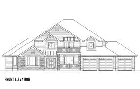 Northwest House Plan #9488-00007 Elevation Photo