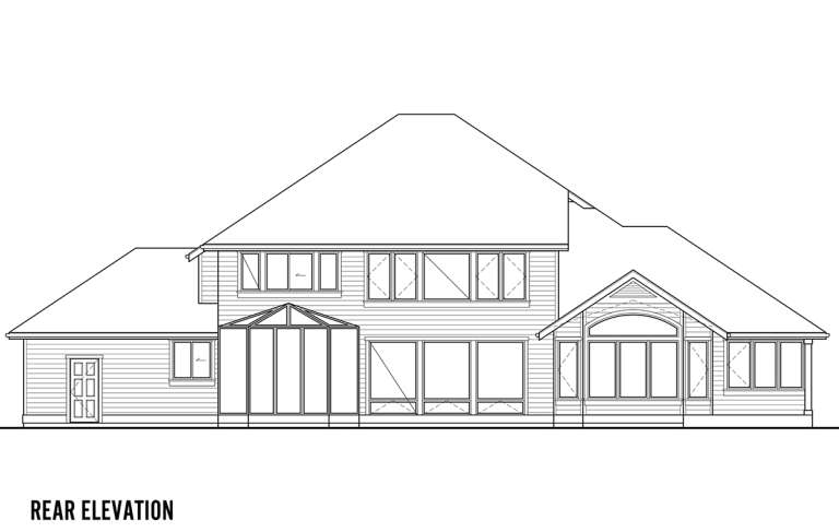 Northwest House Plan #9488-00007 Elevation Photo