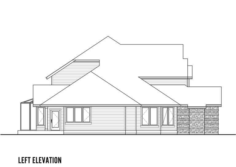 Northwest House Plan #9488-00007 Elevation Photo