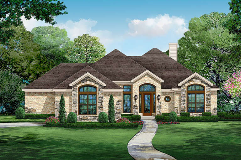 House Plan House Plan #19053 Front Elevation