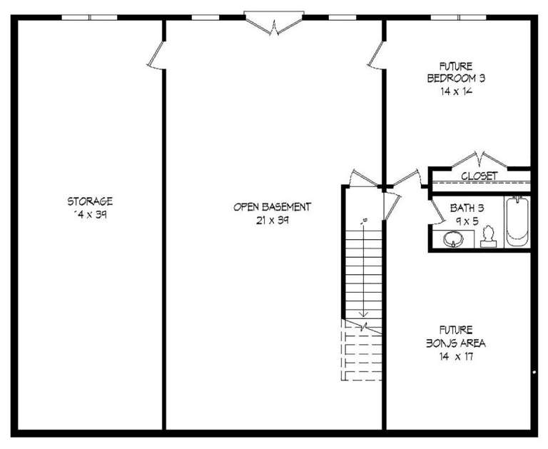 House Plan House Plan #19055 Drawing 2