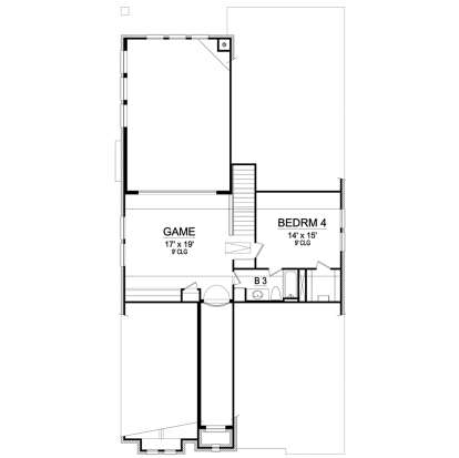 Second Floor for House Plan #5445-00300