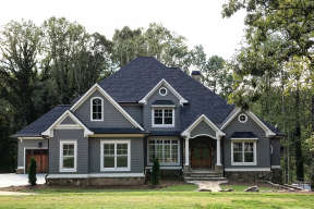 Traditional House Plan #286-00076 Elevation Photo