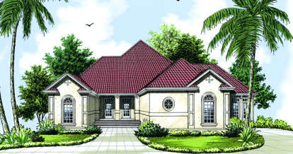 3 Bed, 2 Bath, 2349 Square Foot House Plan - #048-00151