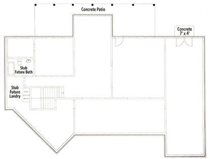 Basement  for House Plan #286-00077