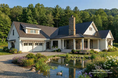 3 Bed, 2 Bath, 2241 Square Foot House Plan - #098-00295